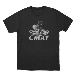 CMAT Fountain Coin T Shirt Black