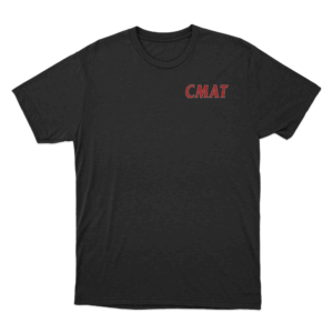 CMAT Simple Logo T Shirt Black